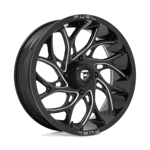 Fuel UTV – D741 RUNNER – Black – 20″x7″ 13mm – Summer Wheels – D7412070A644